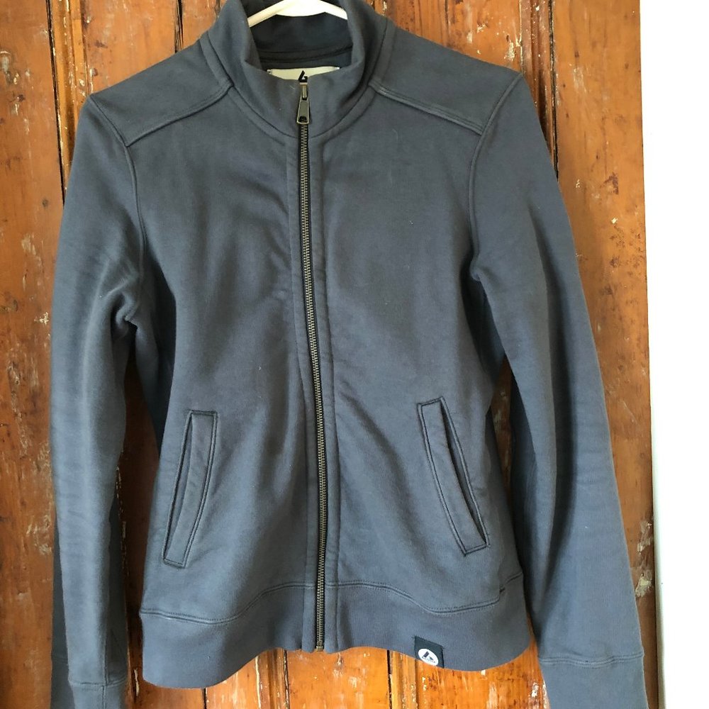 American Giant Moto full zip sweatshirt